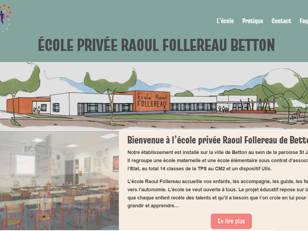 ecole follereau exemple site
